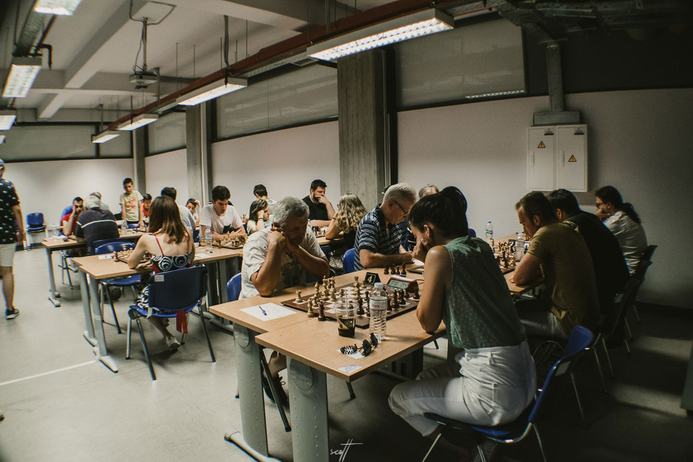 6ος γύρος στο 1o Διεθνές Τουρνουά Σκάκι Βόλου
